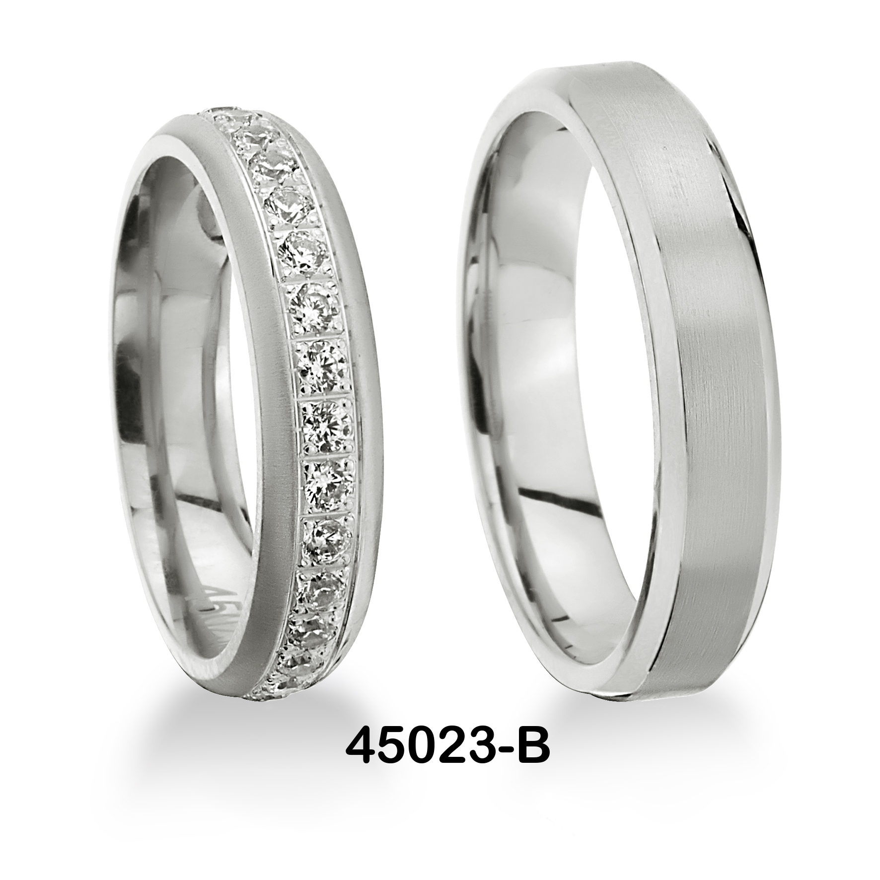 Platin Alyans Modeli-PT45023-B